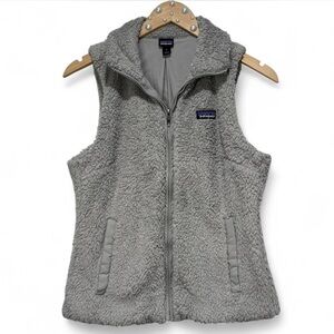 Patagonia Women's Los Gatos Fleece Vest, Grey, Small Gorpcore Cabincore Outdoors